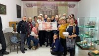 Группа неслышащих посетила вновь открывшийся Музей денег Центрального банка.