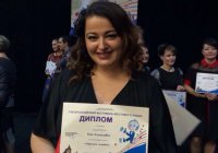 Лауреат Второго Всероссийского фестиваля жестового языка- Роза Кошелева.